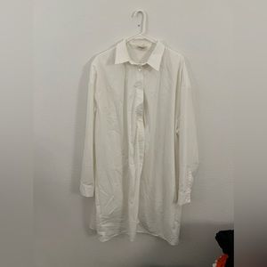 Roolee white shirt dress